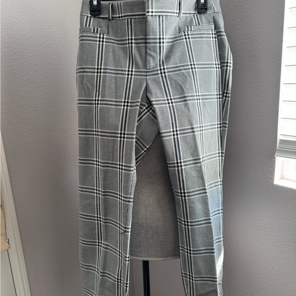 Banana Republic Pants - Banana Republic Men's Black and White Checkered Pants